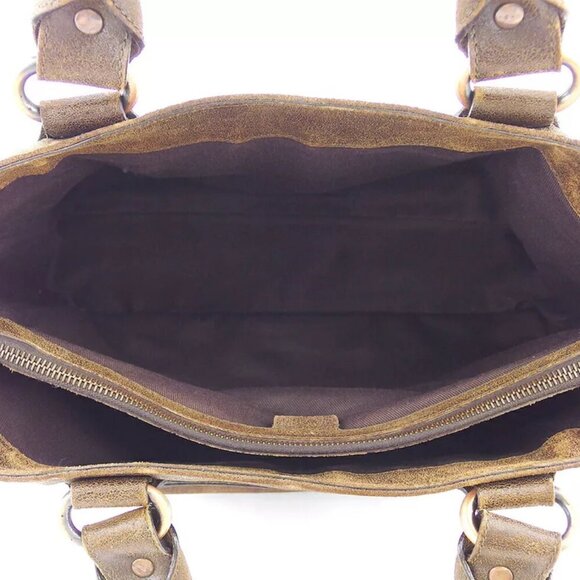 CELINE Tote Bag Boogie Bag Pink Suede Authentic USED T19170 - Picture 9 of 9